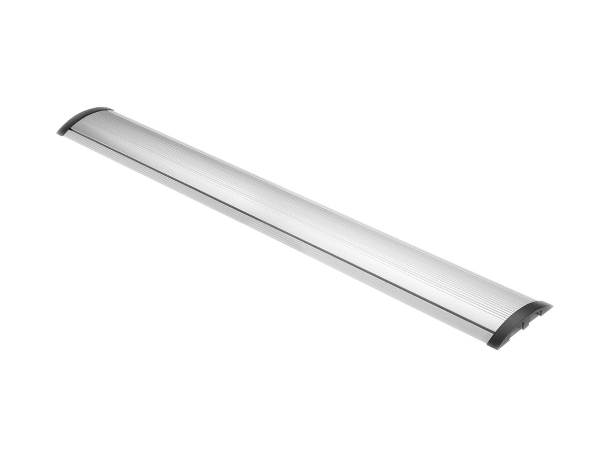 Aufboden-Leitungsführungskanal ROLINE 1104×139×22mm gewölbt Aluminium
