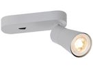Spot SLV PURI 2.0 Cone CW GU10 1×6W DIM Ø55×150×87mm grau