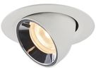 EB-LED-Downlight SLV NUMINOS GIMBLE XS, 7W 200mA 670lm 2700K 55° ws/chr