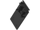 Endkappe SLV 48V TRACK Kunststoff 26×2×47mm schwarz
