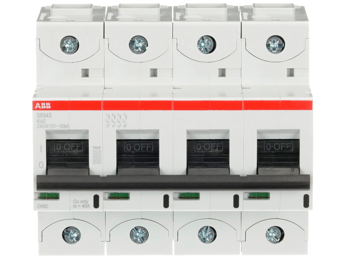 Leitungsschutzschalter ABB S804S-K 40A 50kA