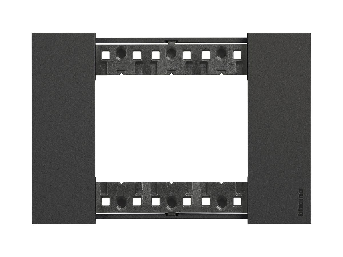 Abdeckrahmen Living Now 3 Module 125×86mm black