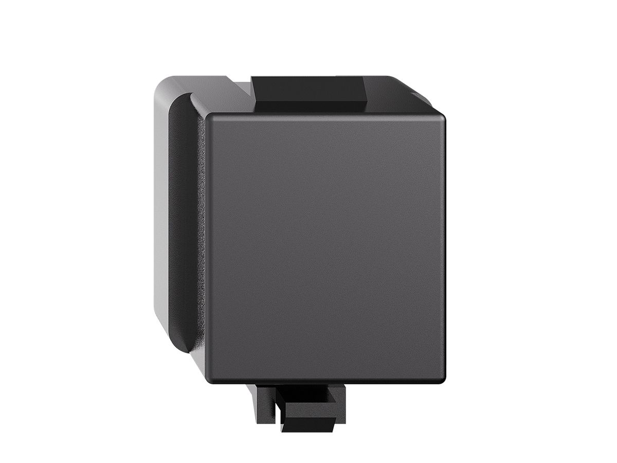 Blindabdeckung FH, für Anschlussmodule Keystone blau (Kalotte)