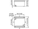 Ex-Abzweigdose STAHL 8118 mit WAGO 221 2×4mm², 4×M25, IP66