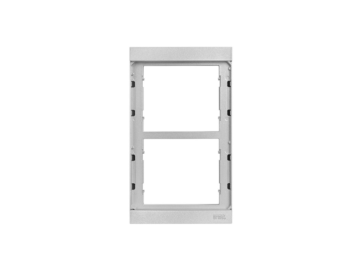 Rahmenmodulhalter Urmet Alpha, 2×Modul, 125×217mm