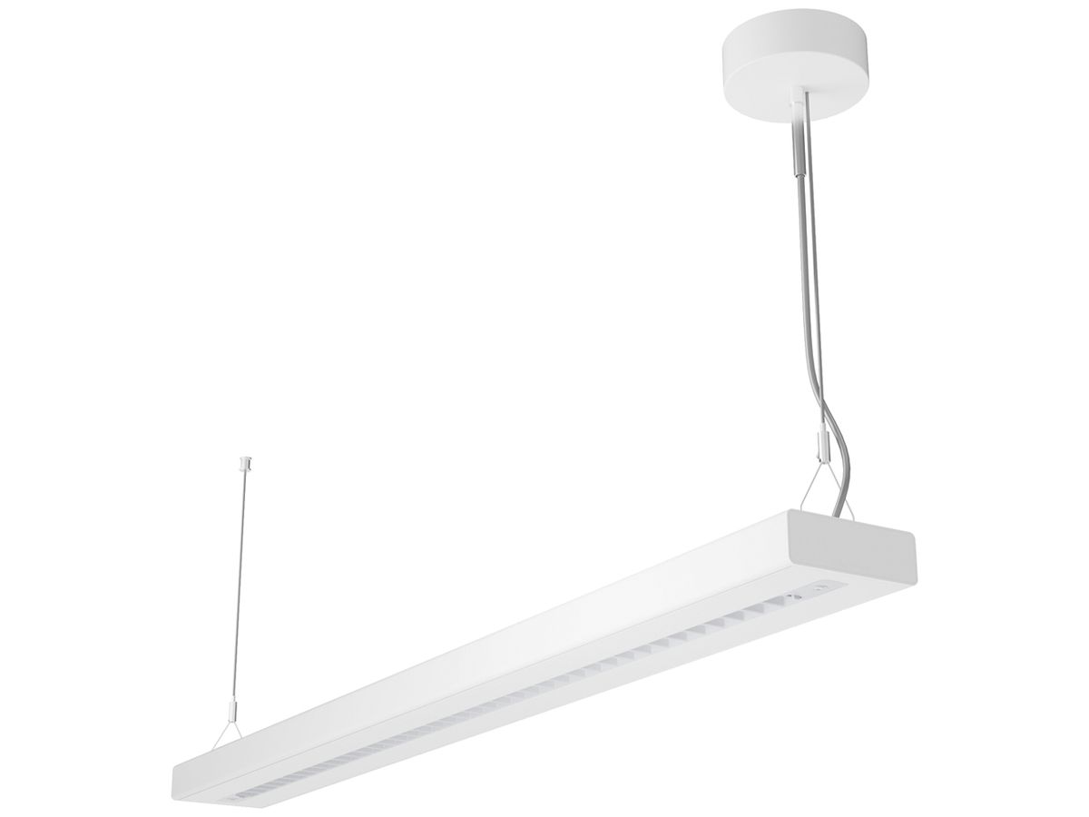 LED-Pendelleuchte LEDVANCE LN INV 54W 6950lm 940 DALI dir./indir.1210mm weiss