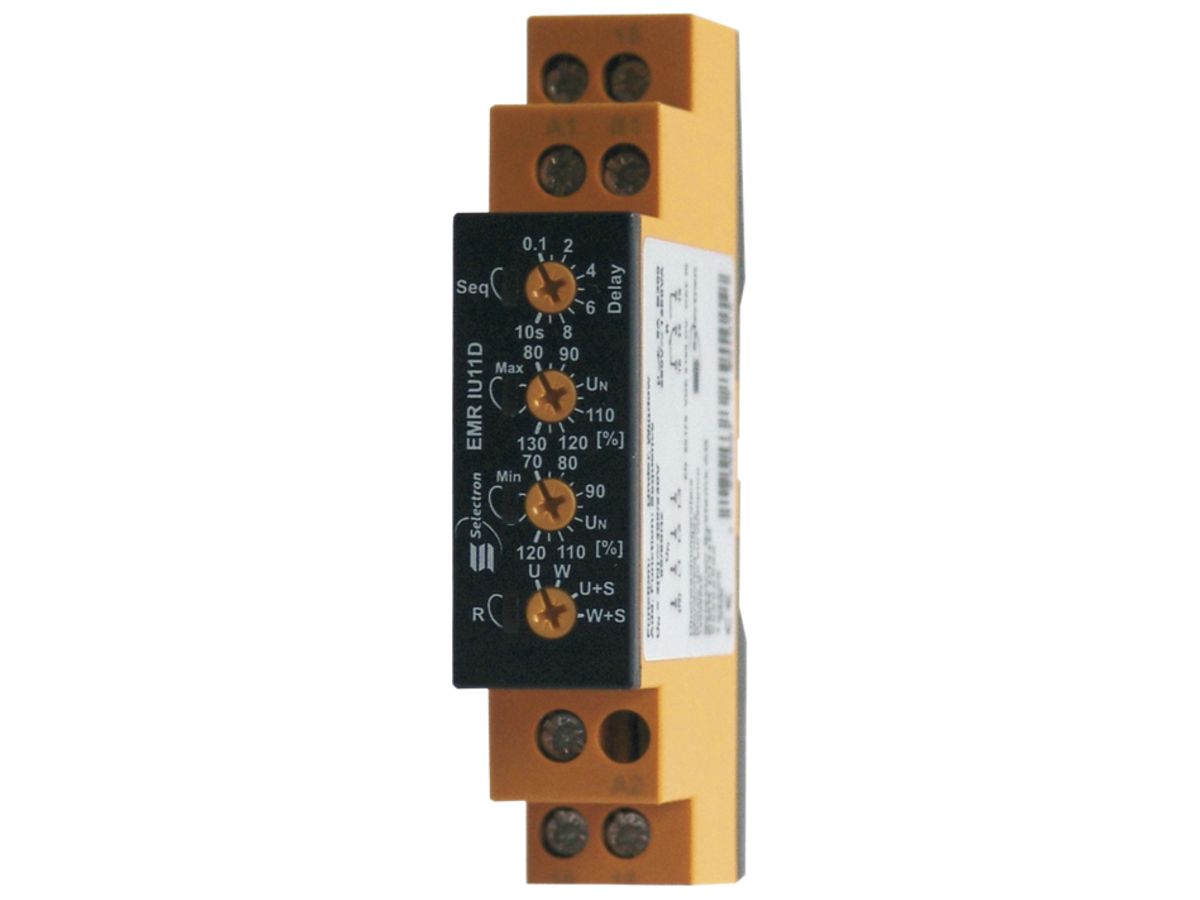 Spannungswächter EMR IU11D 1W, 1/3-phasig, 400/230VAC