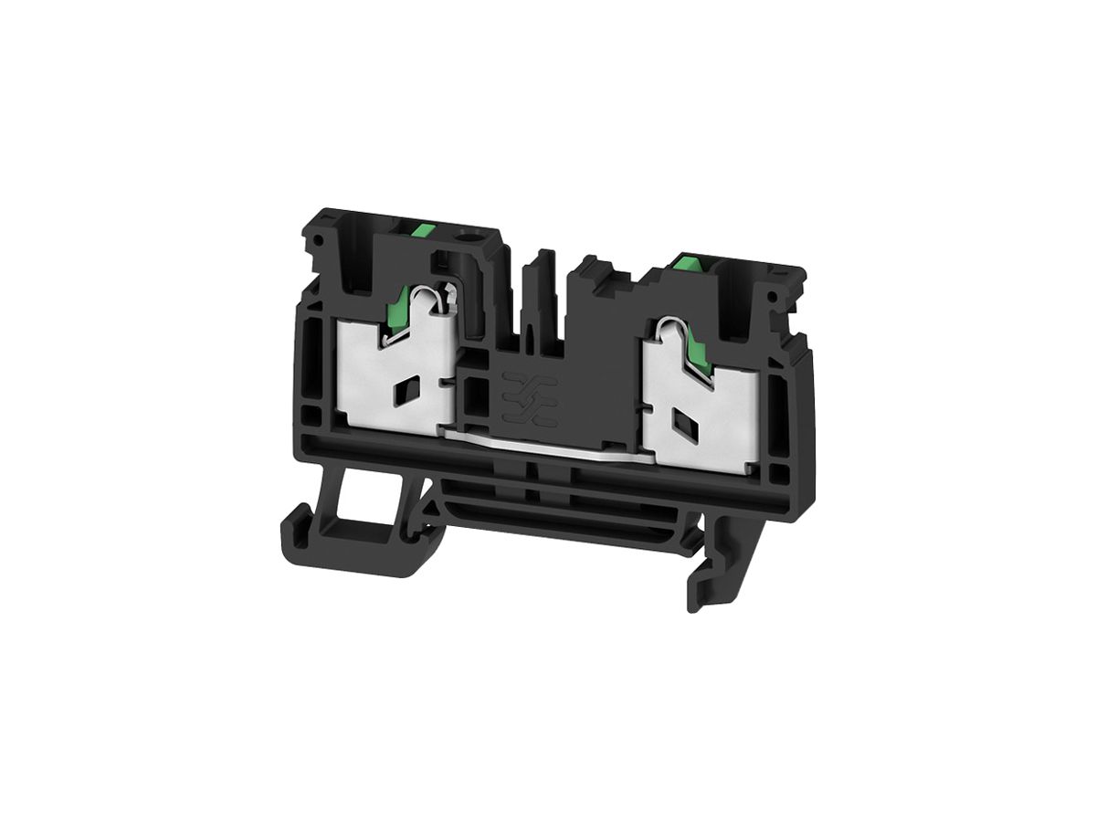 Durchgangs-Reihenklemme WM S2C 4mm² 32A 1000V SNAP IN 2×1 TH35 sz