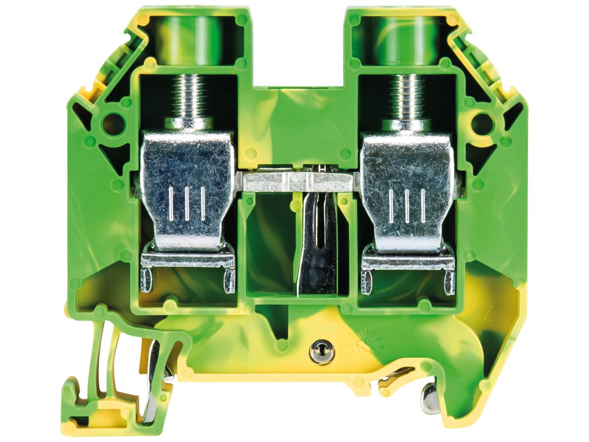 Schutzleiter-Reihenklemme Wieland WT 16 PE 1.5…16mm² grün/gelb