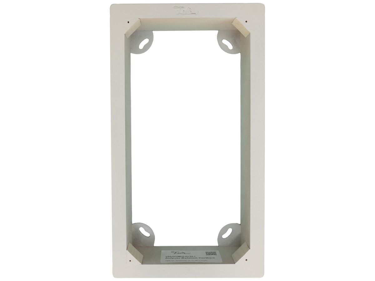 AP-Rahmen EDIZIO.liv SNAPFIX® 4×2 273×153mm ws