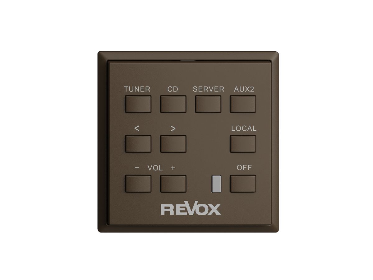 UP-Wandbedienung Revox EDIZIOdue coffee