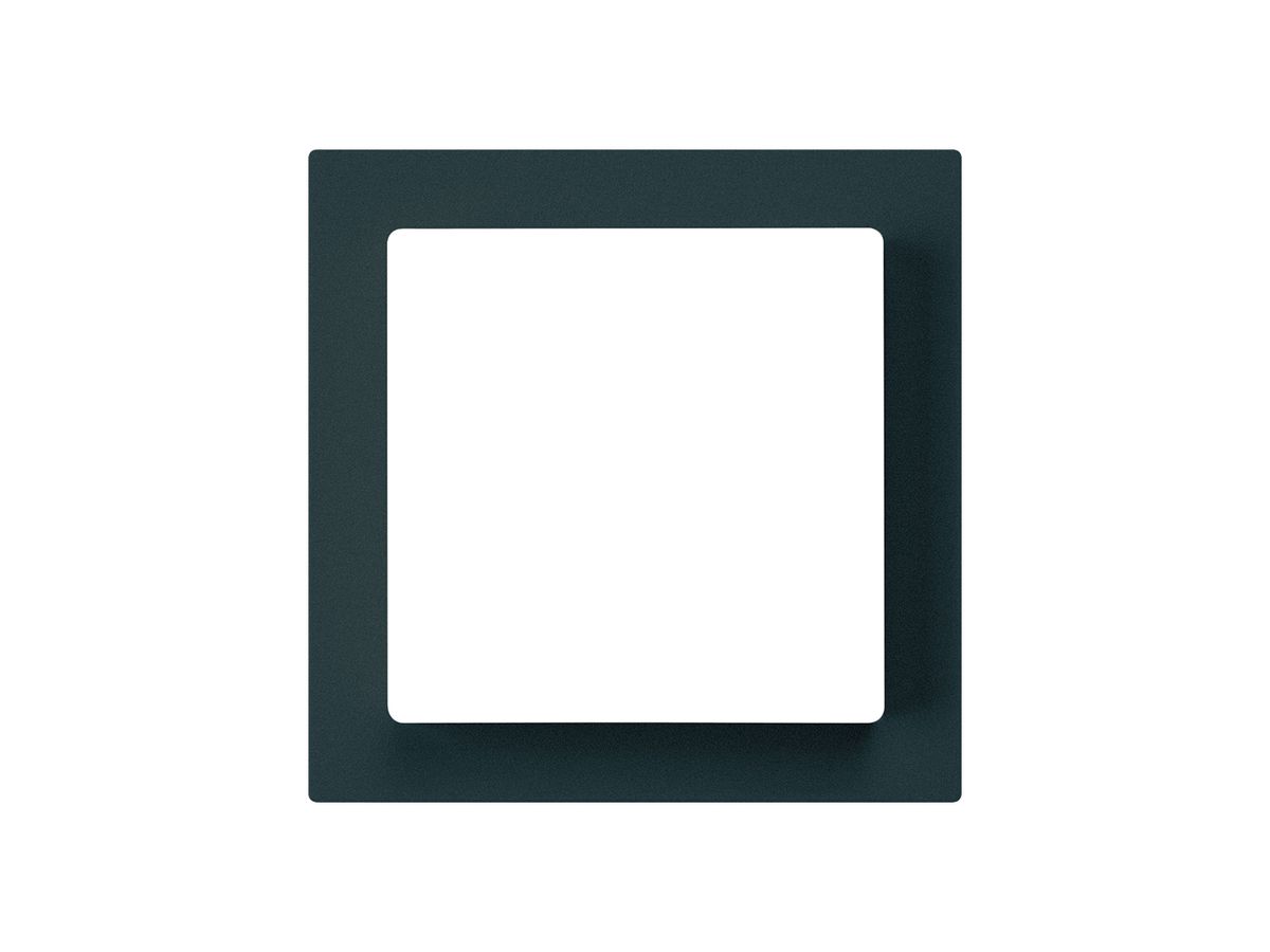 Frontplatte kallysto schwarz 60×60mm für Druckschalter