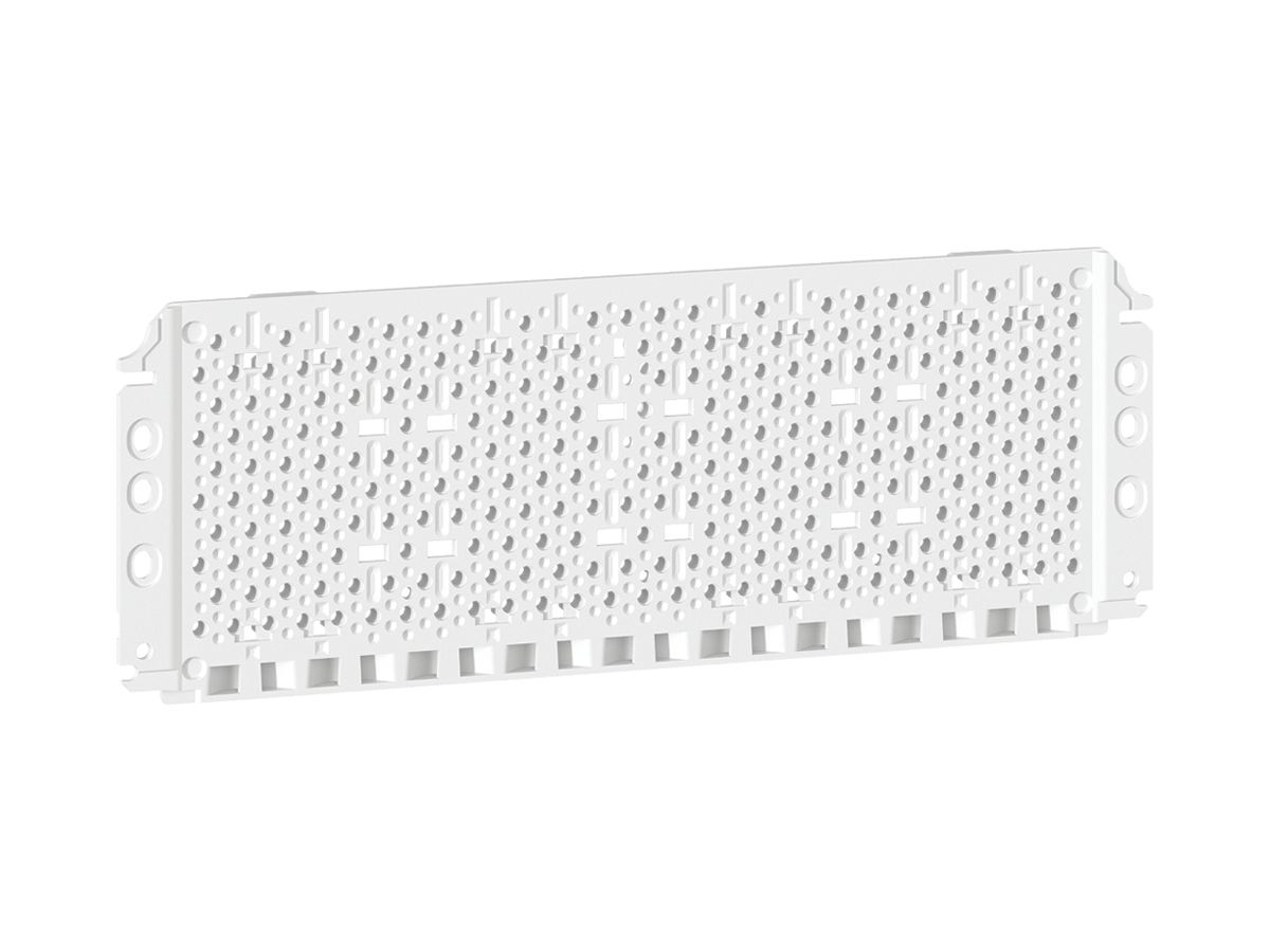 Montageplatte Hager volta 95×265mm Lochung Kunststoff