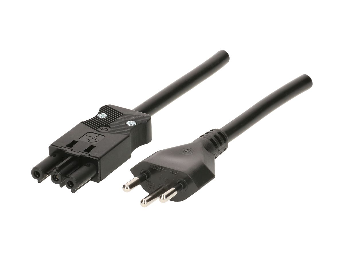 Anschlusskabel MH Kupplung AC 166 GBUF/315, Stecker T12 3m schwarz