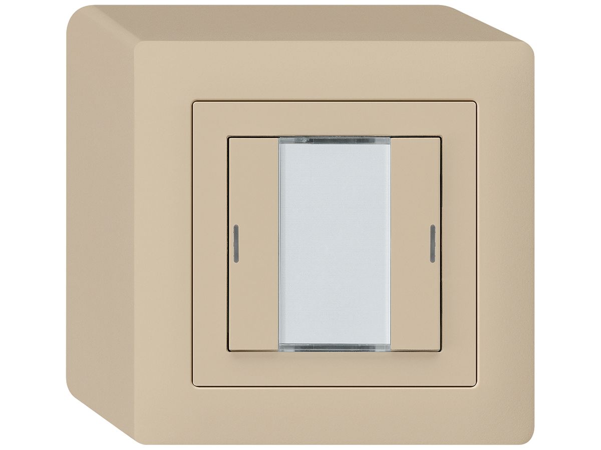 AP-Taster kallysto KNX 2×beige RGB LED s/e-link