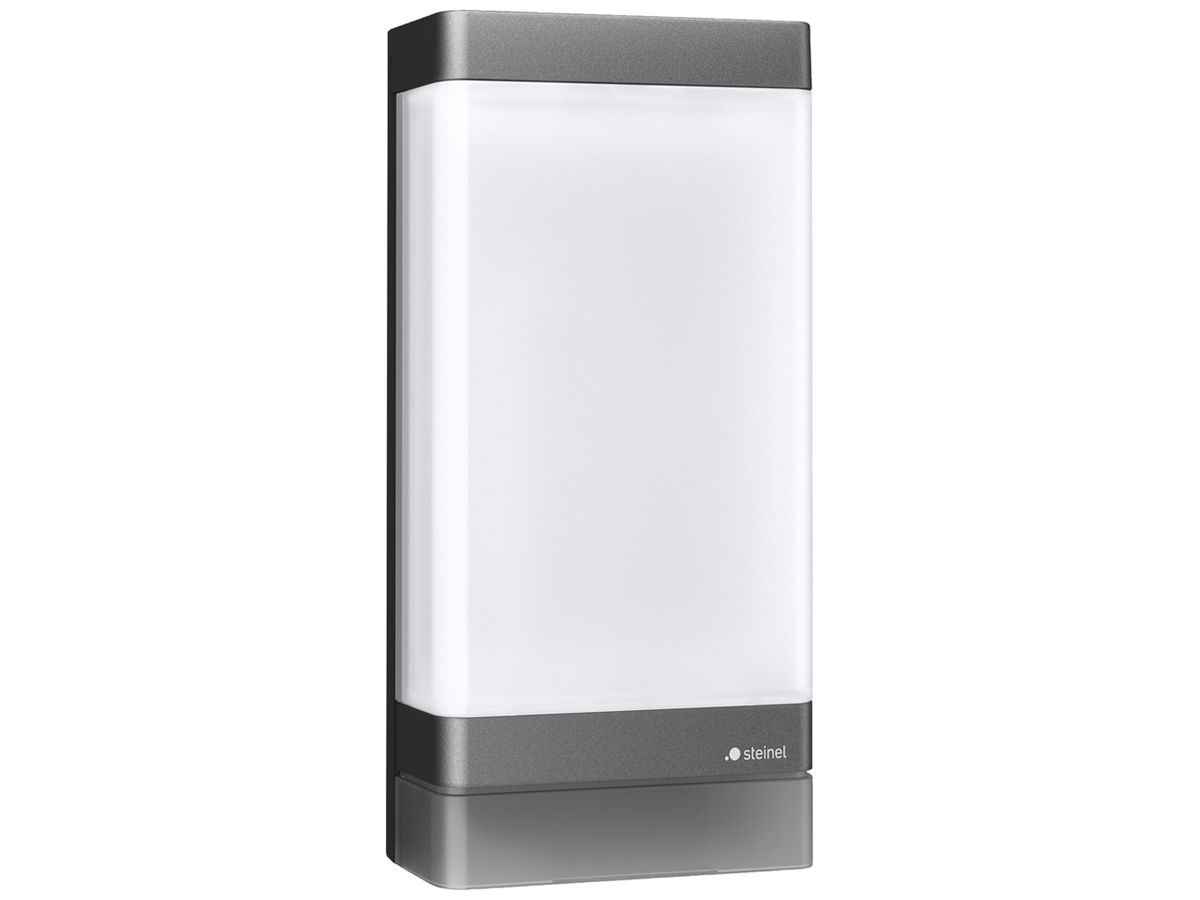 LED-Wandleuchte Steinel L 271 digi SC 6.6W 566lm 3000K IP44 mit Sensor anthrazit