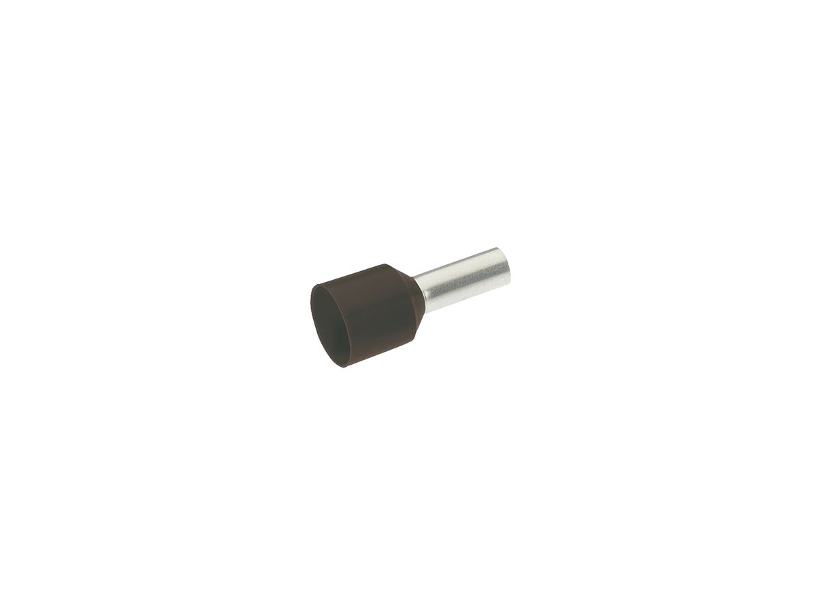 Aderendhülse Cimco 1.5mm² 10×19.5mm Kupfer PP schwarz
