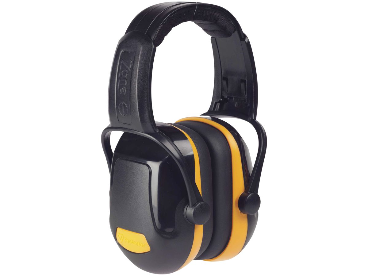 Gehörschutz schwarz-gelb