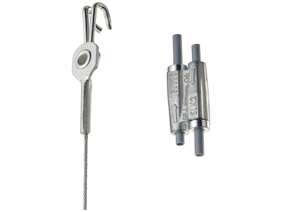 Aufhängung CADDY SPEED LINK SLK, Deckenhaken, 2mm, L=7m, Stahl