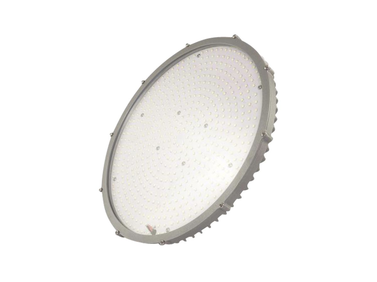 LED-Strahler DOTLUX LIGHTSHOWERevo-satin 135W, 5000K, Ø380×120mm, dimmbar DALI