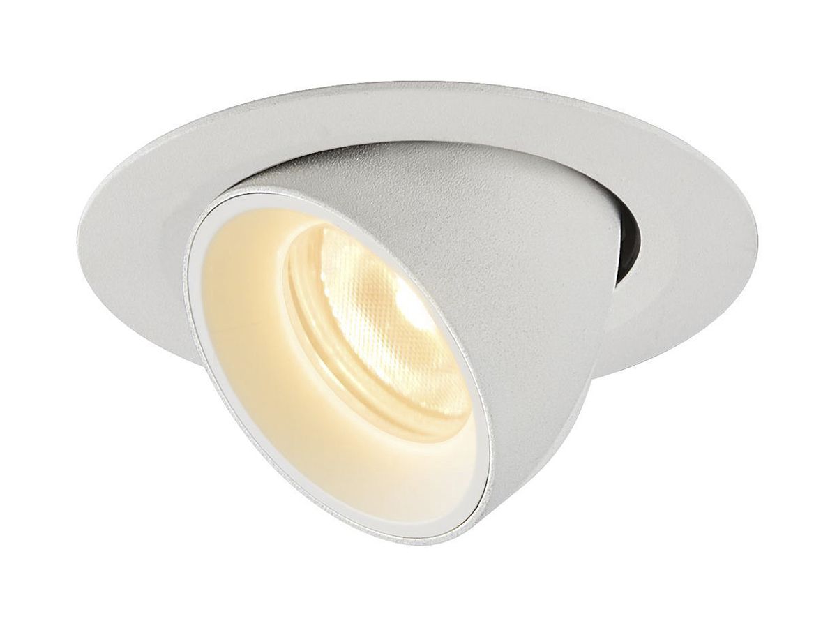 EB-LED-Downlight SLV NUMINOS GIMBLE XS, 7W 200mA 720lm 3000K 55° ws