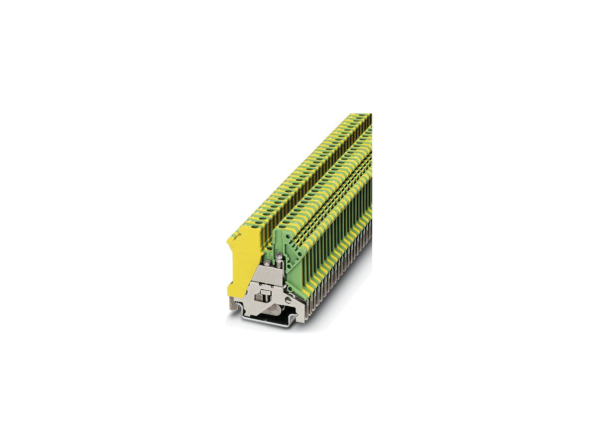 Durchgangsreihenklemme 0.2…4mm² grün/gelb, USLKG 3