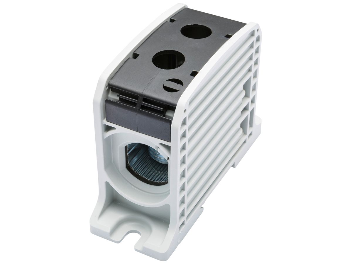 Verteilerblock Bals RKA 185 1P 353A 1×Eingang 1×Ausgang 10…95mm² schwarz