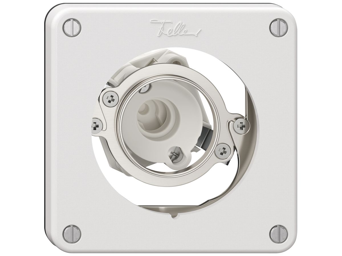 Signallampe NEVO SNAPFIX® 250V 7W E14 IP55 87×87×35mm ws