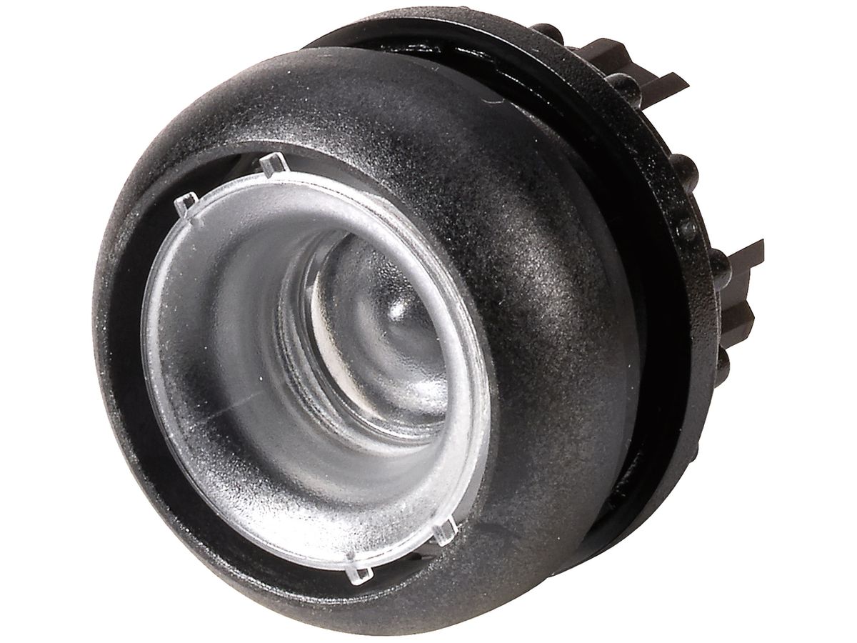 Drucktaste ETN RMQ flach ohne Taste, Ring schwarz