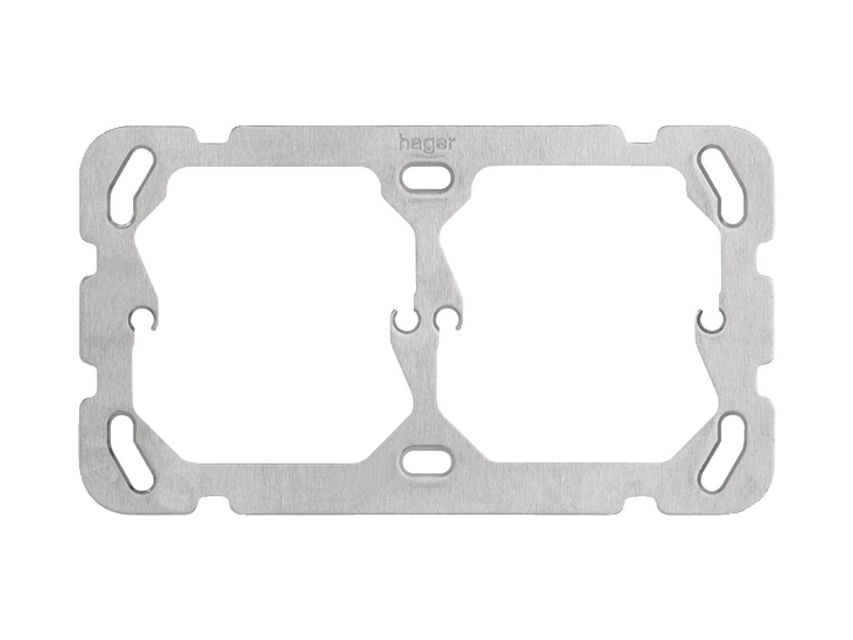 Befestigungsplatte Gr.I-I horizontal 137×77mm