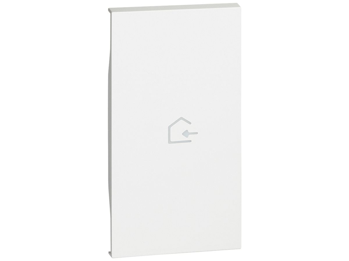 Tastenabdeckung Living Now für Tasten MyHOME 2 Module mit Symbol Ankunft weiss