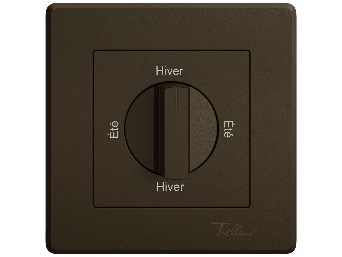 UP-Montageset EDIZIO.liv SNAPFIX® f.Drehschalter m.Griff Été-Hiver-Été-Hiver br