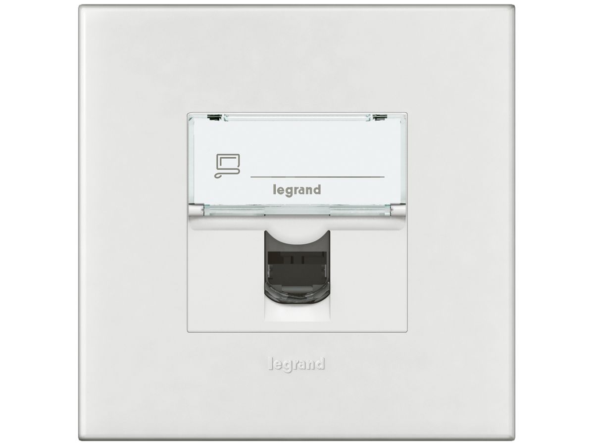 UP-Aufnahmeträger ATO 1×RJ45 weiss für Keystone Gr.I