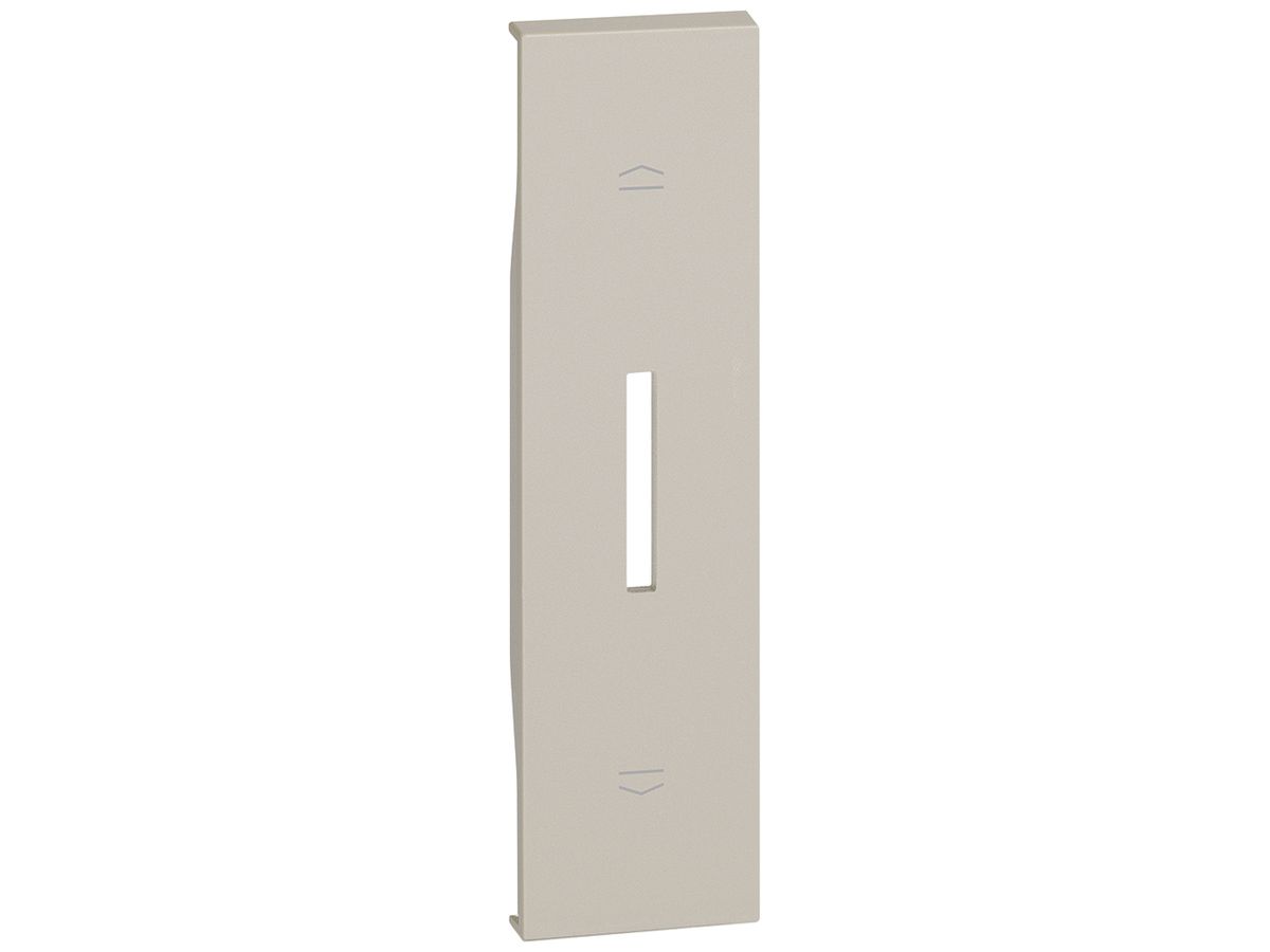 Abdeckung Living Now 1 Modul für Rolladenschalter sand