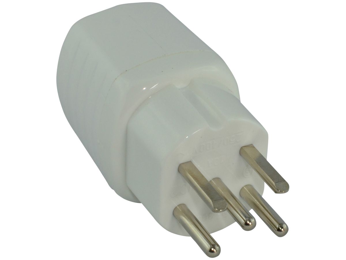 Stecker Warob T15 weiss