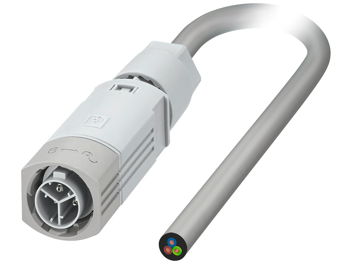 Verbindungskabel PX IPD PL 3P 2.5mm² 450V 16A 3000mm lgu Stecker-frei