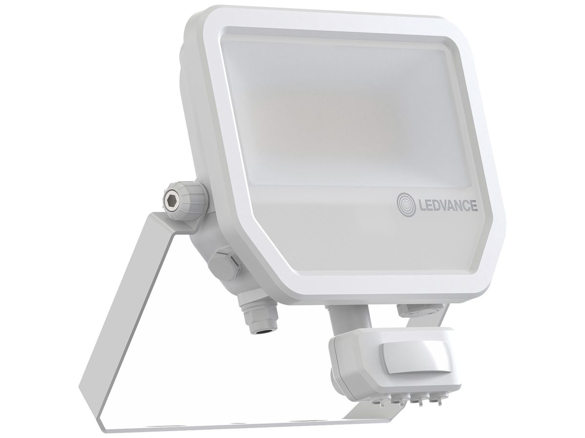 LED-Strahler LEDVANCE FLOODLIGHT50 PIR SEN 41W 5500lm 830 IP65 100° 201×57 ws