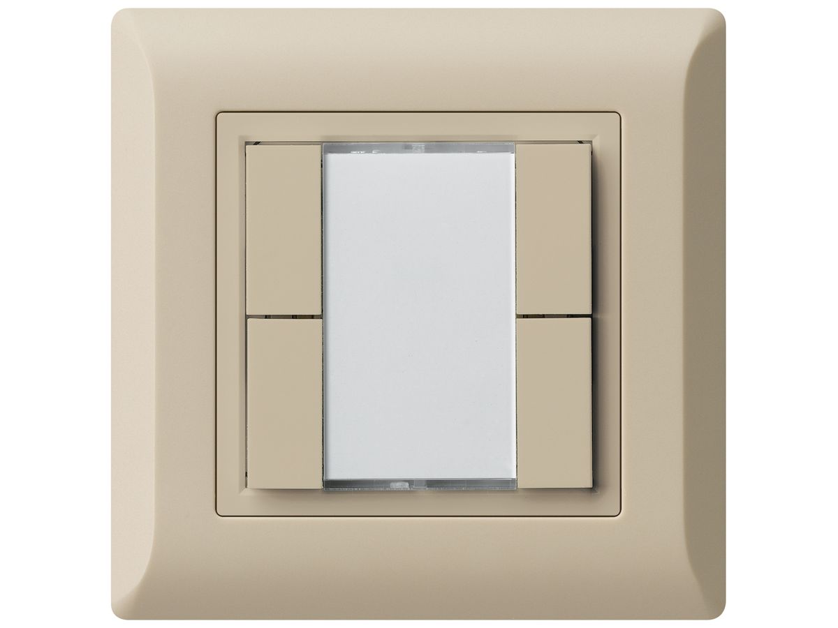 UP-Universaltaster 4×kallysto.line mit LED beige