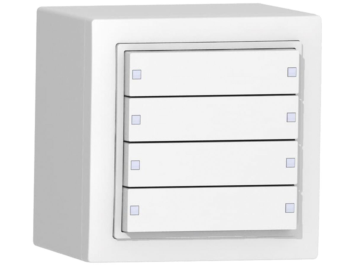 AP-Tastsensor ABB SIDUS KNX Design 4/8, weiss