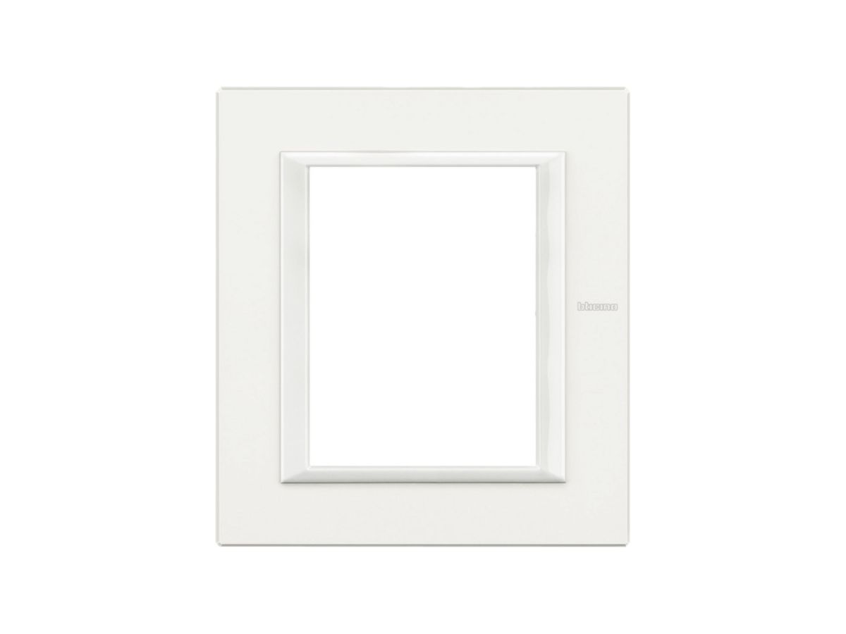 Abdeckrahmen Axolute für Touchscreen 3.5" Aluminium-weiss