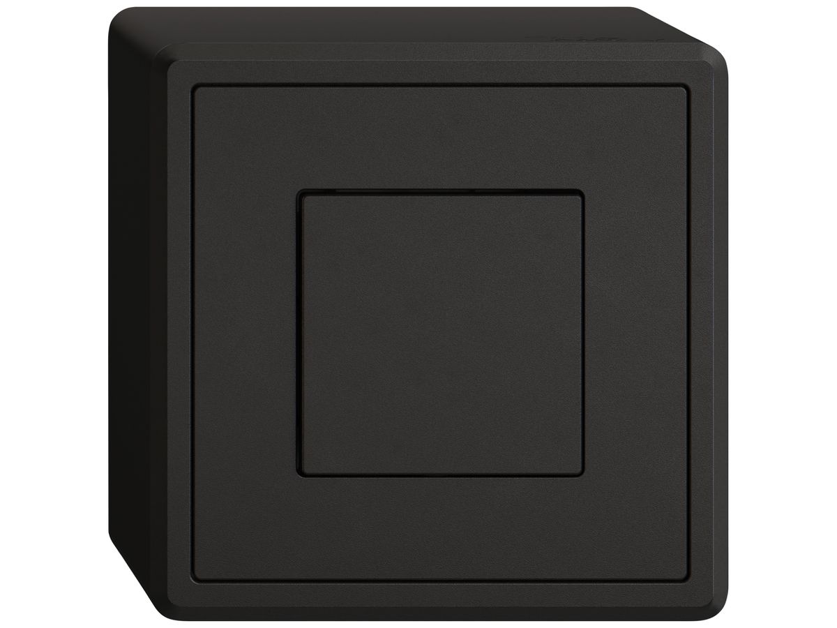AP-Druckschalter EDIZIO.liv Wiser SNAPFIX® 1 Taste WLAN sz