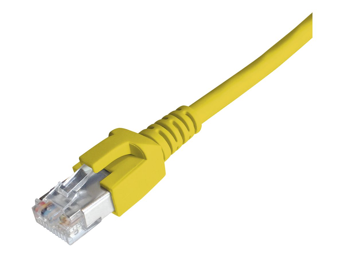 Patchkabel RJ45 Dätwyler 7702 proflex LSZH CAT6A S/FTP AWG26 1:1 gelb 80m
