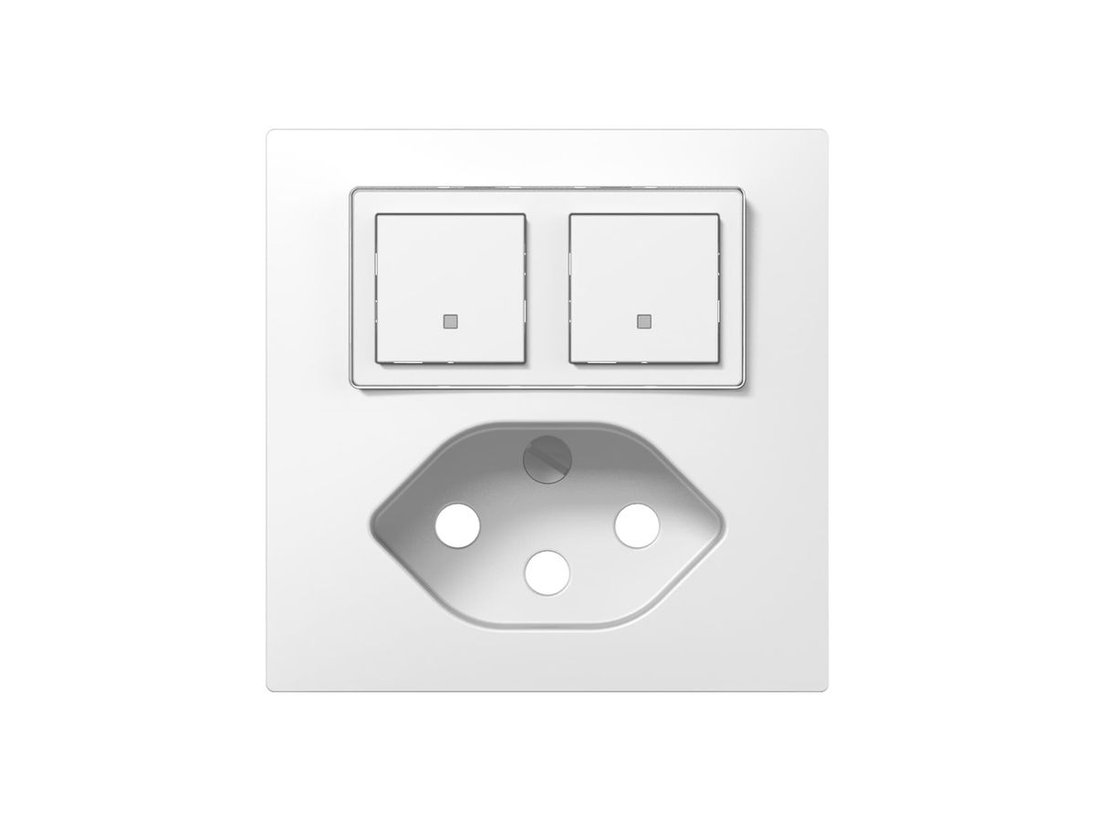 Montageset ABB Sidus Z/E weiss für Sensor/Aktor mit T13 free@home