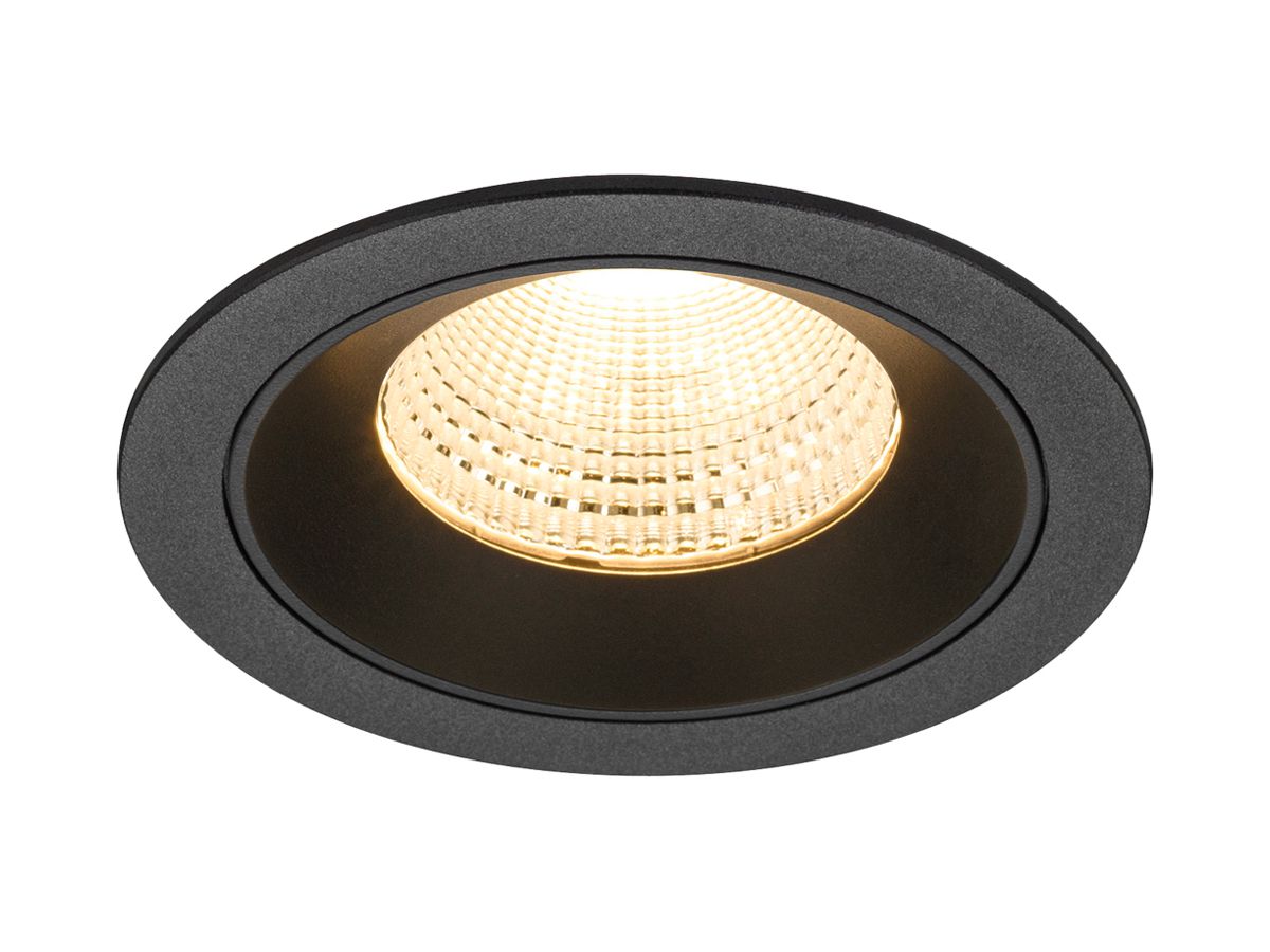 EB-LED-Deckenleuchte SLV NUMINOS L 17W 2500lm 3000K WB DALI DIM Ø130×85mm sz