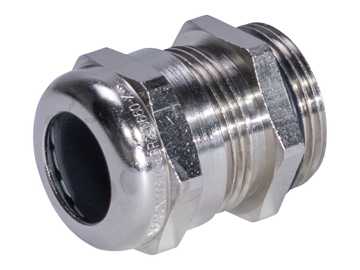 Kabelverschraubung PLICA-TEC ATEX, M16 für Kabel Ø4.5…7mm 5mm Me vernickelt IP66