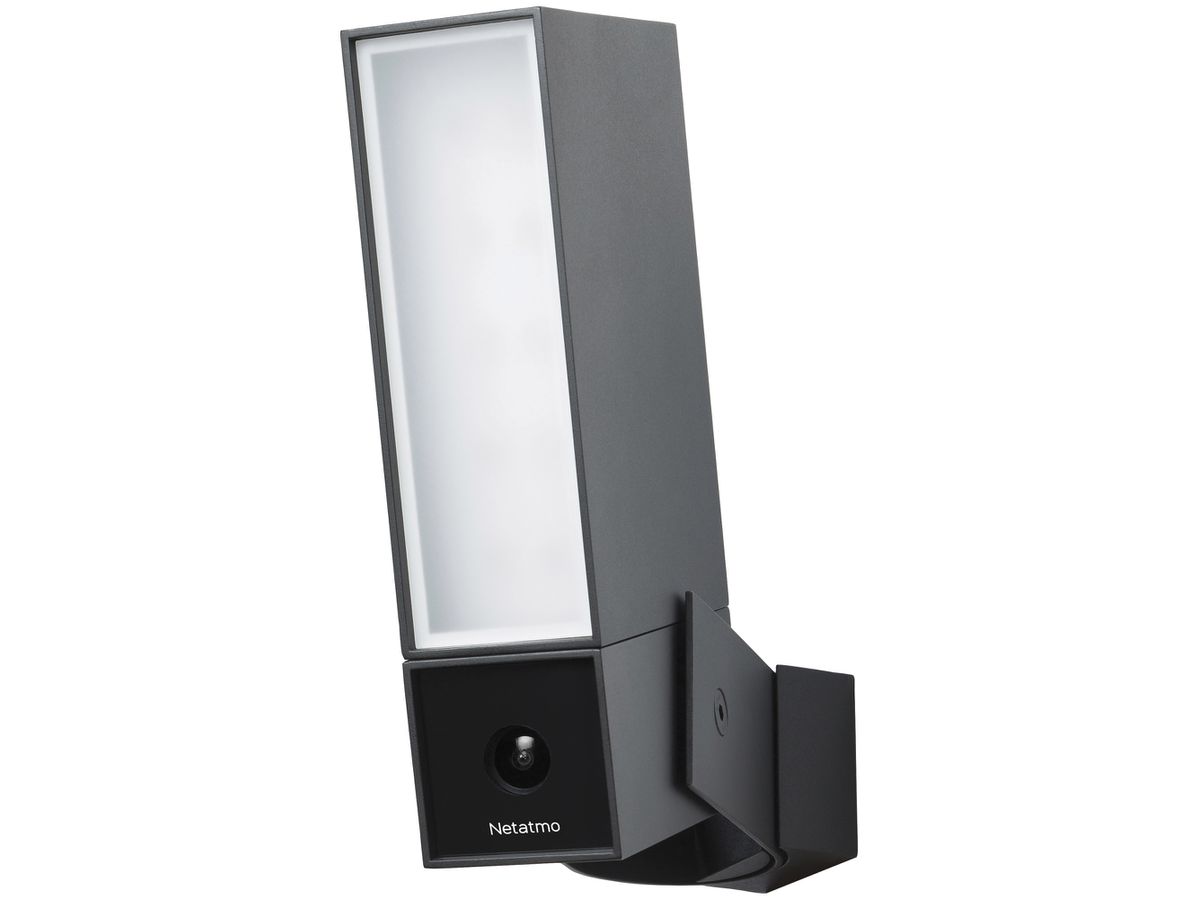 Kamera mit Strahler Legrand Netatmo PRO Smart WLAN Full-HD 1500lm 105dB sz