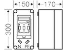 NH-Gehäuse Hensel Mi, 1×NH 00, 125A 3P+PE+N