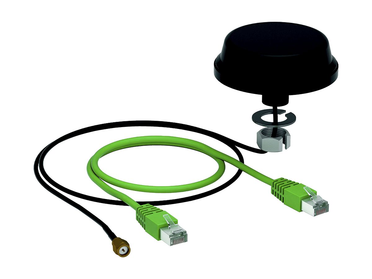 4G-Antennen-Kit EVlink EVP2MP für Ladestation Parking2, schwarz
