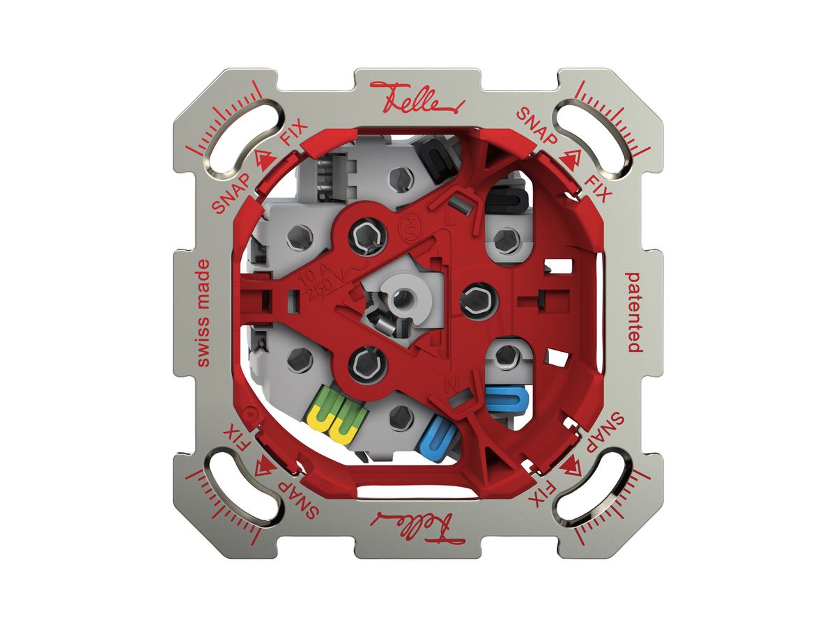 UP-Steckdose Feller SNAPFIX® 3×T13