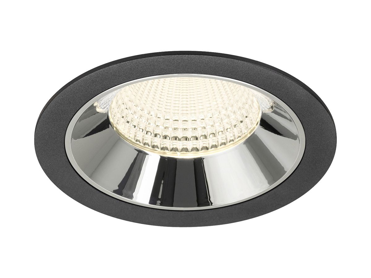LED-Downlight SLV NUMINOS XL 24W 3800lm 4000K WB DALI Ø145 sz/cr